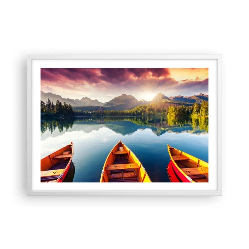 Poszter fekete keretben - Semmi a természet ellen - 70x50 cm