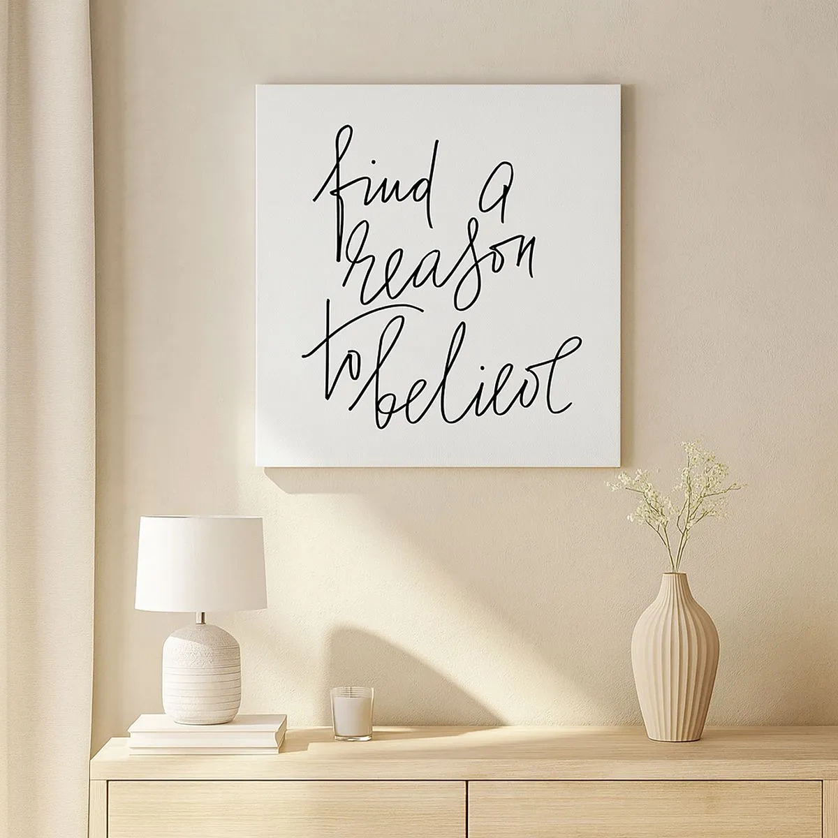 Vászonkép - Ez lehetséges - 30x30 cm