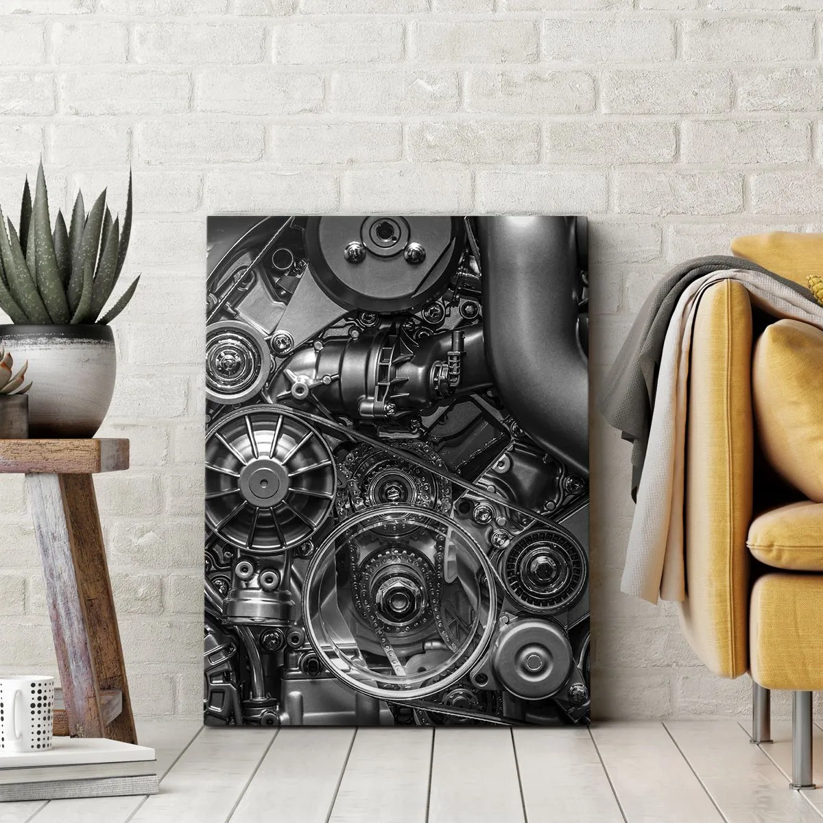 Vászonkép - A mechanika költészete - 50x70 cm