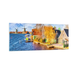 Üveg kép - Évszázadok óta nincs változás - 100x40 cm