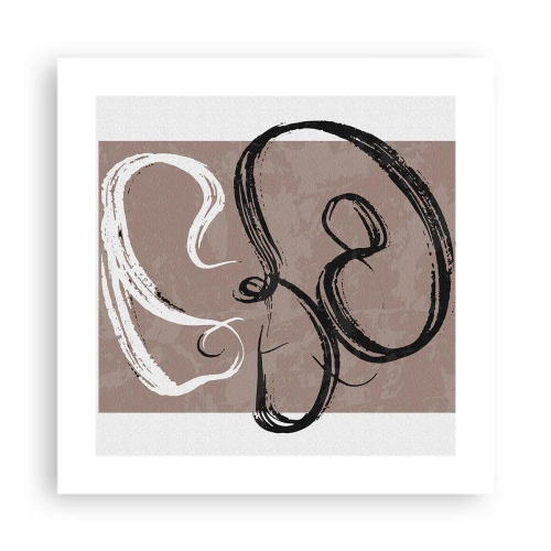 Poszter - Kompozíció - a teljesség keresése - 40x40 cm