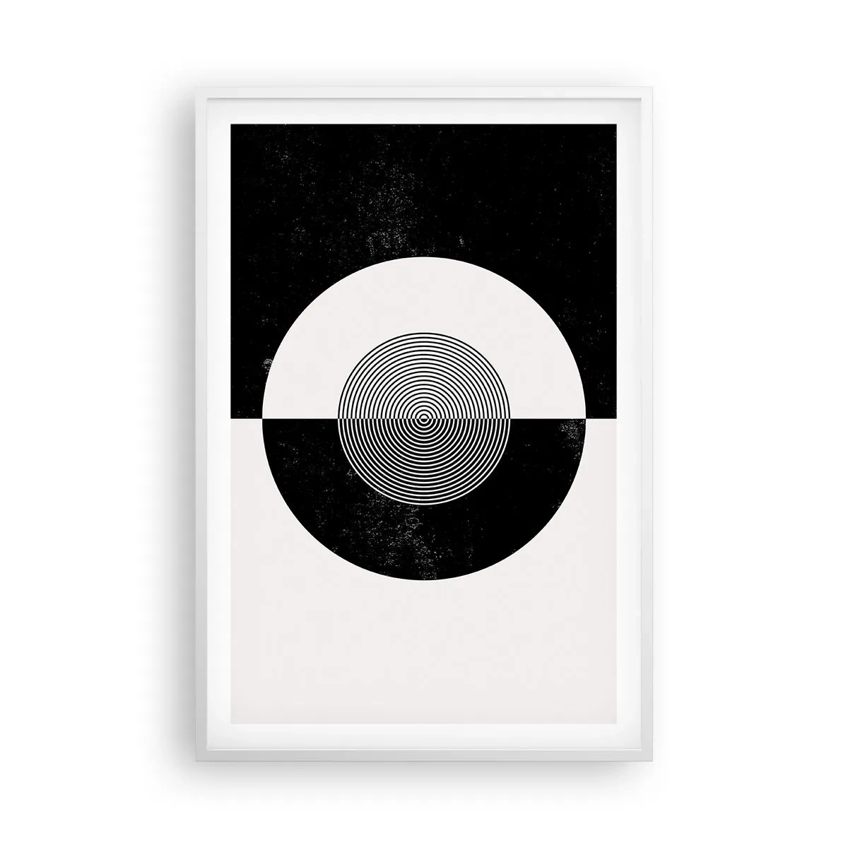 Poszter fekete keretben - Harmónia fekete-fehérben - 61x91 cm