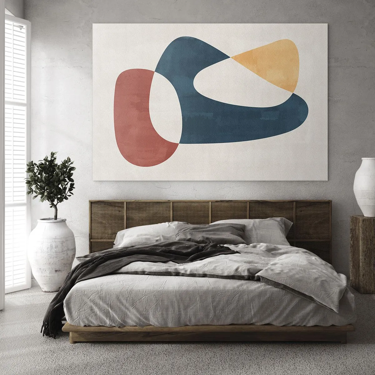 Üveg kép - Befolyások és metamorfózisok - 100x70 cm