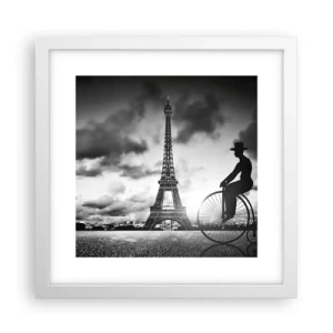 Poszter fekete keretben - Belle Epoque hiánya - 30x30 cm