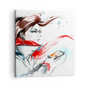 Vászonkép - Valami játszik bennem - 60x60 cm