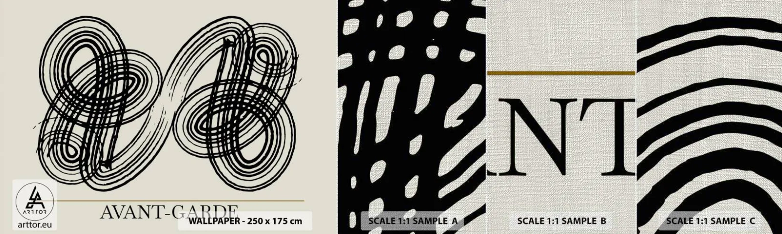 Fotótapéta Minta Premium Canvas - Spontán jött ki - Minimalizmus, skandináv, Írás - 100x30 cm