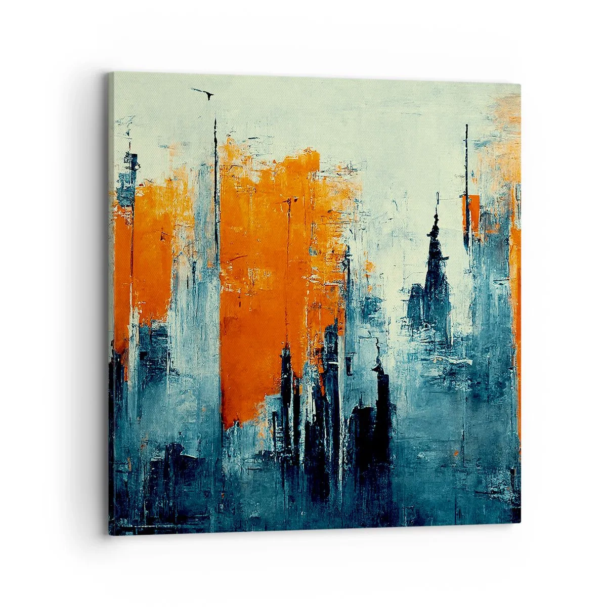 Vászonkép - Kortárs tájkép - 70x70 cm