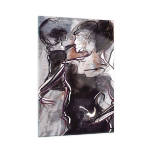 Üveg kép - Oldódj fel a zenében - 50x70 cm