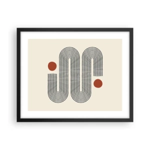 Poszter fehér keretben - Elejétől végéig - 50x40 cm