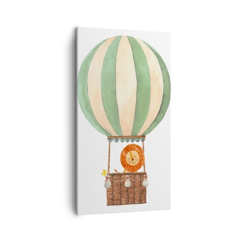 Vászonkép - Leon utazásai - 45x80 cm