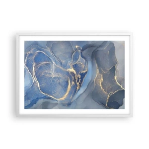 Poszter fekete keretben - Arany por - 70x50 cm