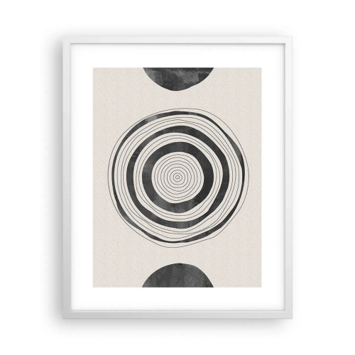 Poszter fekete keretben - Az a fontos, ami a kettő között van. - 40x50 cm