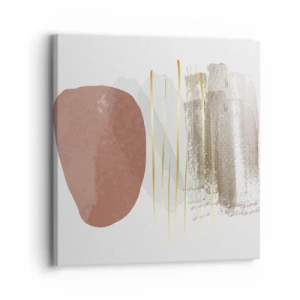 Vászonkép - Absztrakt oszlopsor - 30x30 cm