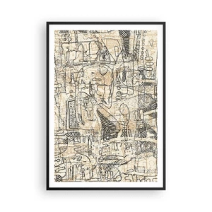 Poszter fehér keretben - Dekódolásra vár - 70x100 cm