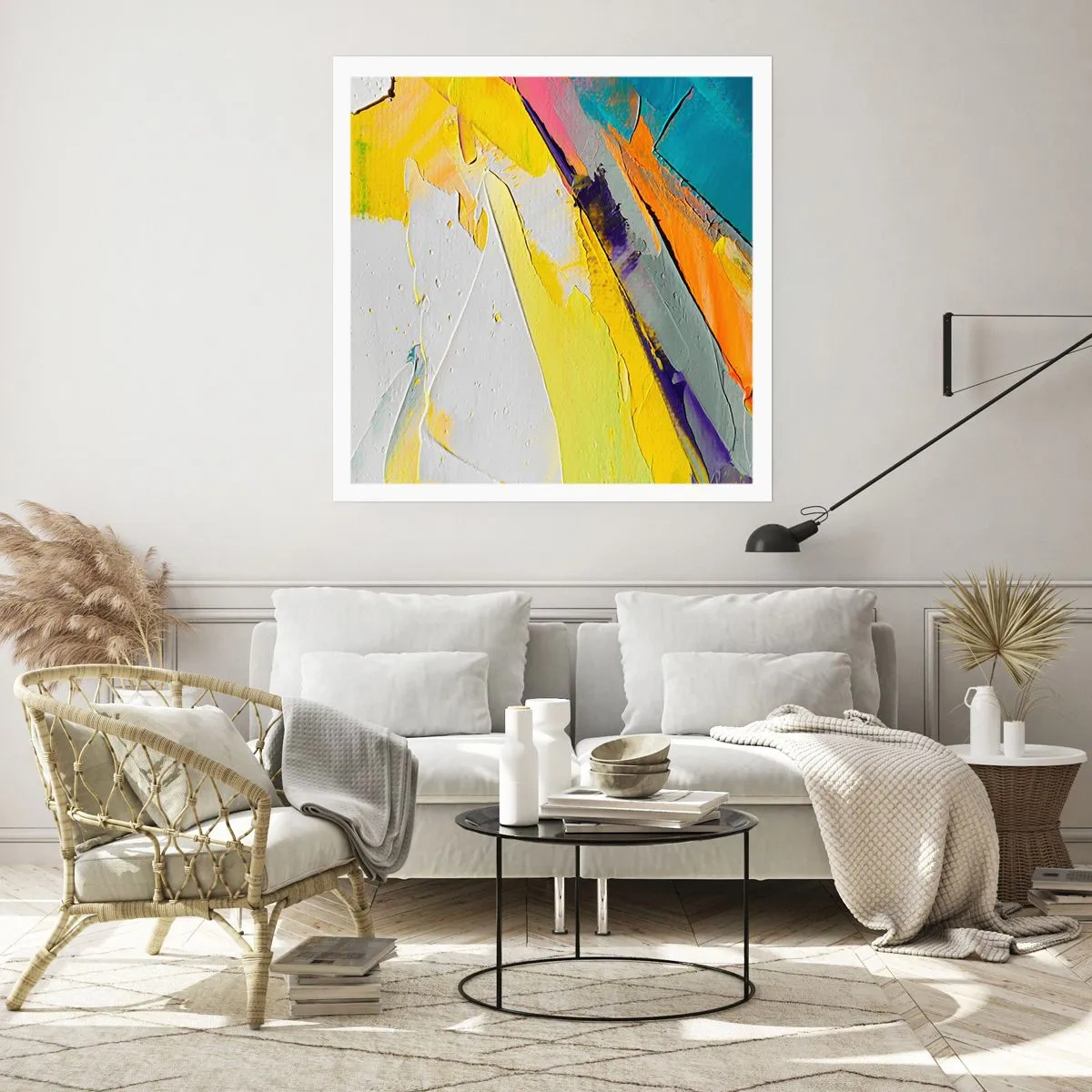 Poszter - A fény anatómiája - 60x60 cm