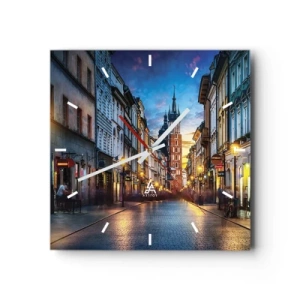 Falióra, Óra - Krakkó varázsa - 30x30 cm