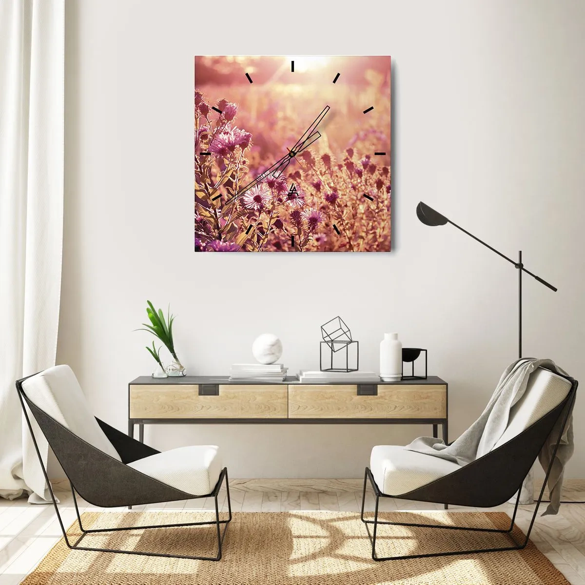 Falióra, Óra - A nyár elmúlás előtt - 40x40 cm