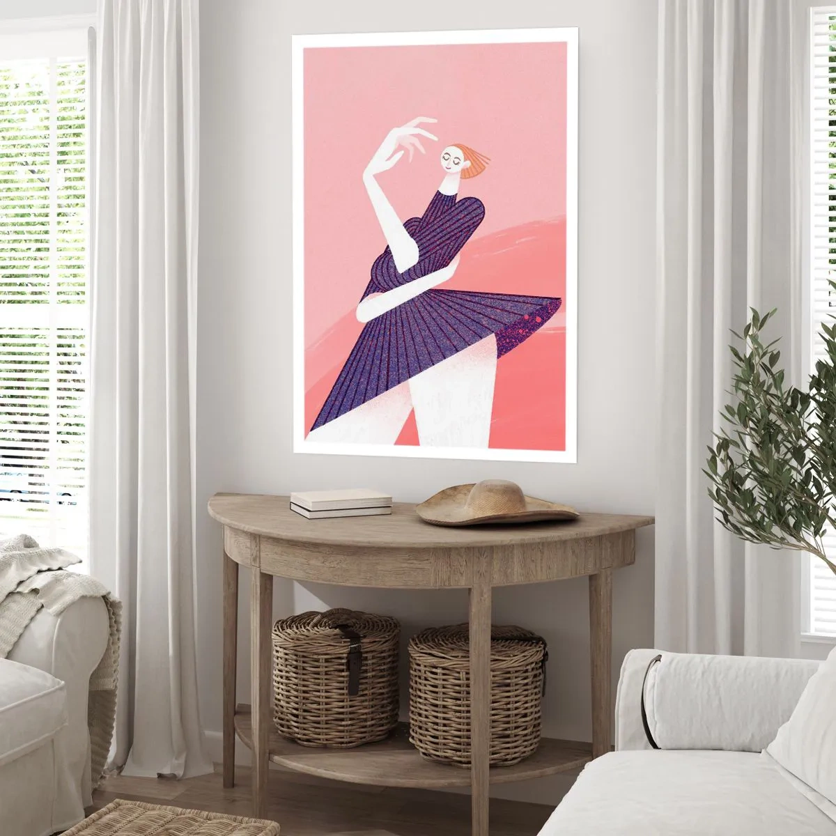 Poszter - Minden lépés egy táncos pas - 50x70 cm