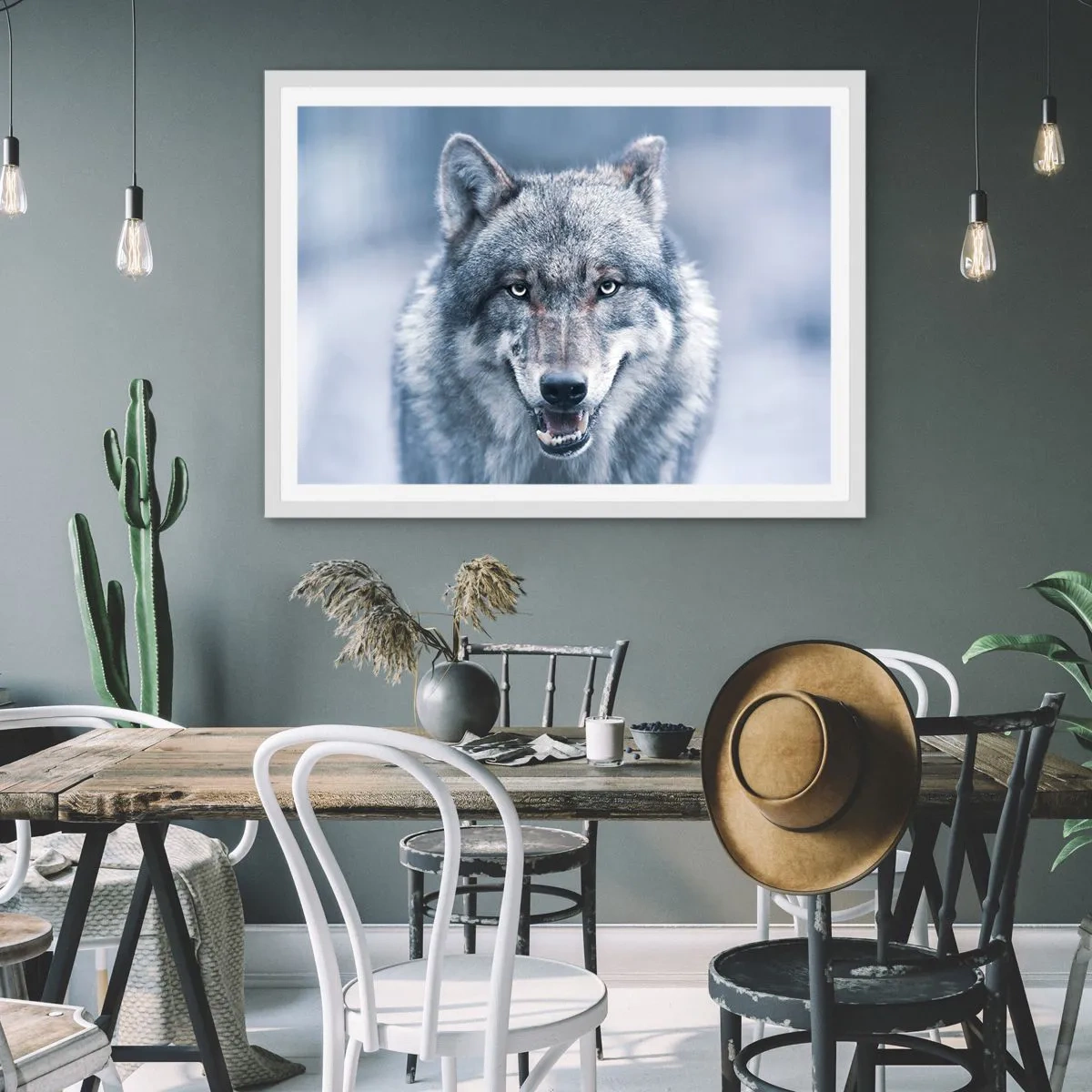 Poszter fekete keretben - Vállalod a kihívást? - 50x40 cm