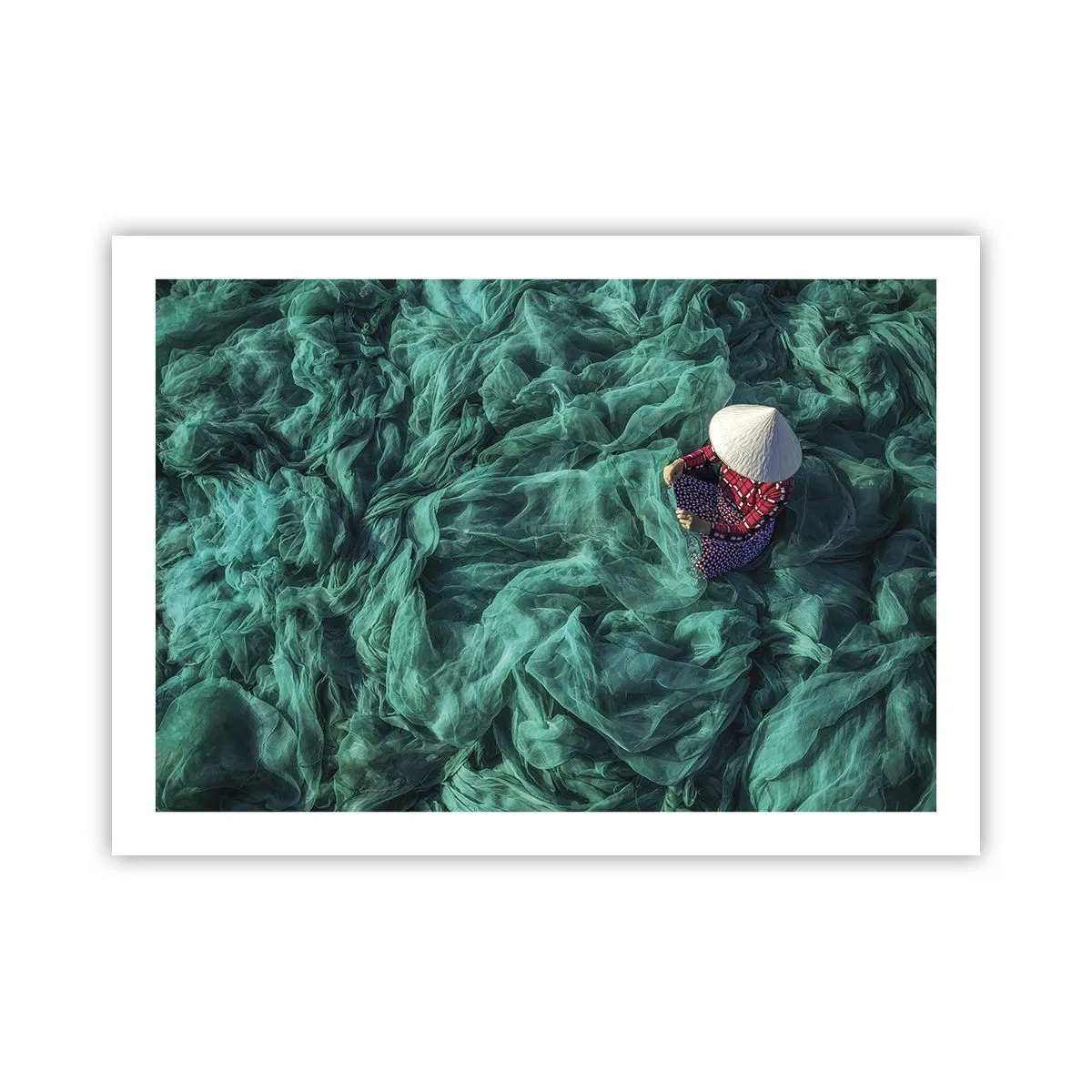 Poszter - A hálók tengerében - 70x50 cm