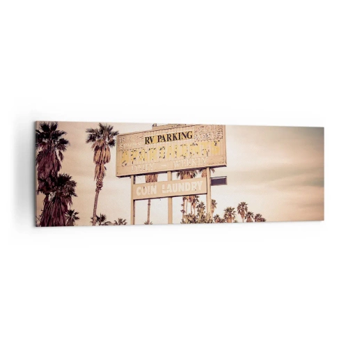 Vászonkép - Itt megállt az idő - 160x50 cm