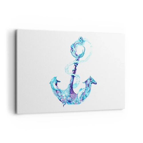 Vászonkép - A tenger titkainak bizalmasa - 120x80 cm