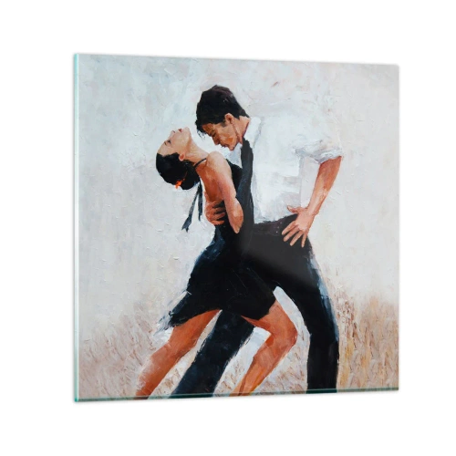 Üveg kép - Álmaim és kívánságaim tangója - 40x40 cm