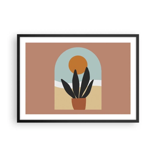 Poszter fehér keretben - Kis örömök - 70x50 cm