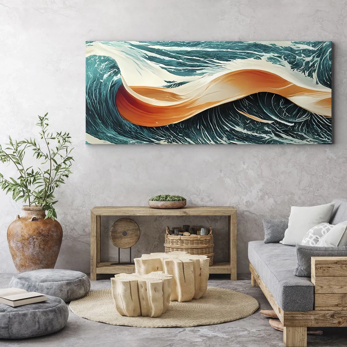 Vászonkép - Szörfös álma - 100x40 cm