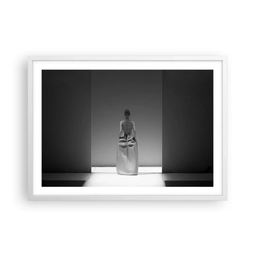 Poszter fekete keretben - Kifinomult egyszerűség - 70x50 cm