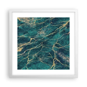 Poszter fekete keretben - Aranybánya - 40x40 cm