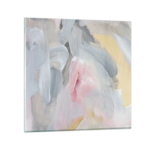 Üveg kép - Egy pasztell világban - 40x40 cm