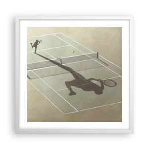 Poszter fekete keretben - Önmagumk legyőzése - 50x50 cm