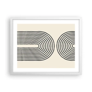 Poszter fekete keretben - Bármelyik percben ... - 50x40 cm