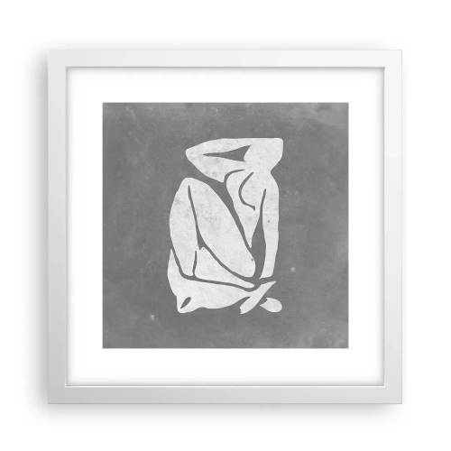 Poszter fekete keretben - Álmélkodásban - 30x30 cm