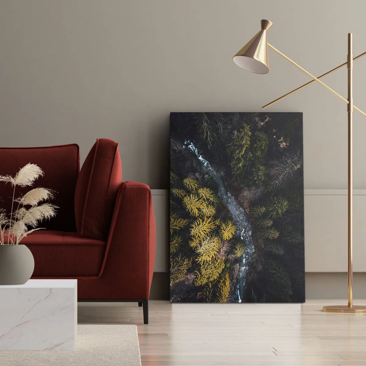 Vászonkép - Gyorsan, egyre gyorsabban - 45x80 cm