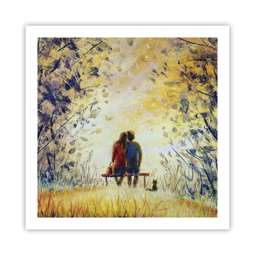 Poszter - Varázslatos pillanat - 60x60 cm