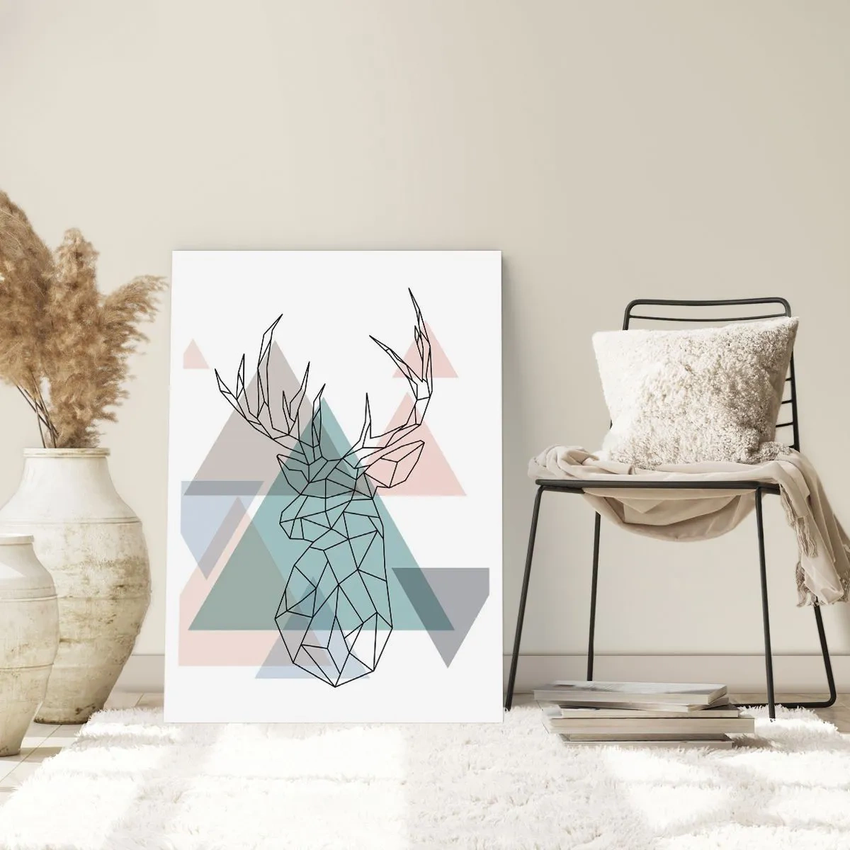Poszter - Egy geometrikus erdőben - 50x70 cm