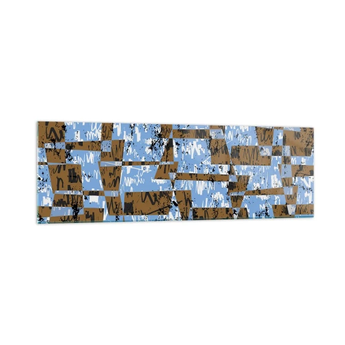 Üveg kép - Nem népies kivágás - 160x50 cm