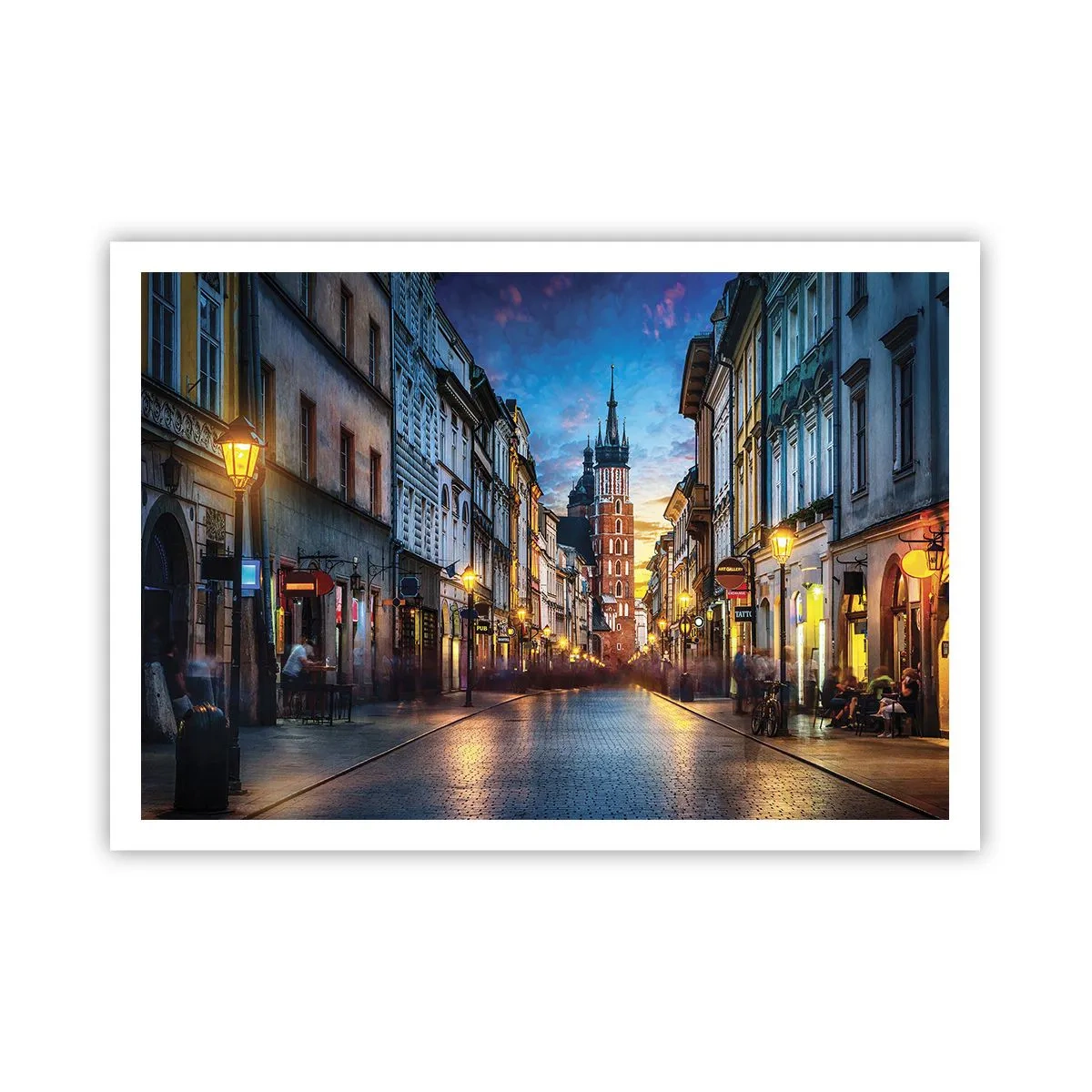 Poszter - Krakkó varázsa - 100x70 cm