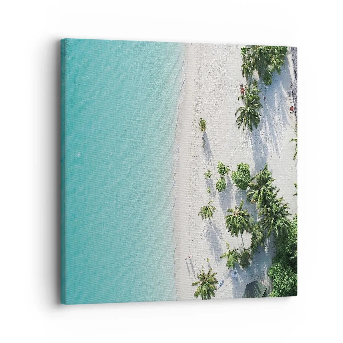 Vászonkép - Nyaralás a paradicsomban - 30x30 cm
