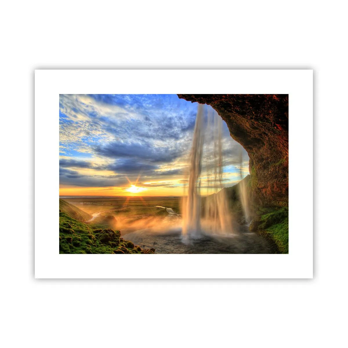 Poszter - Cseppfátyol mögötti világ - 40x30 cm