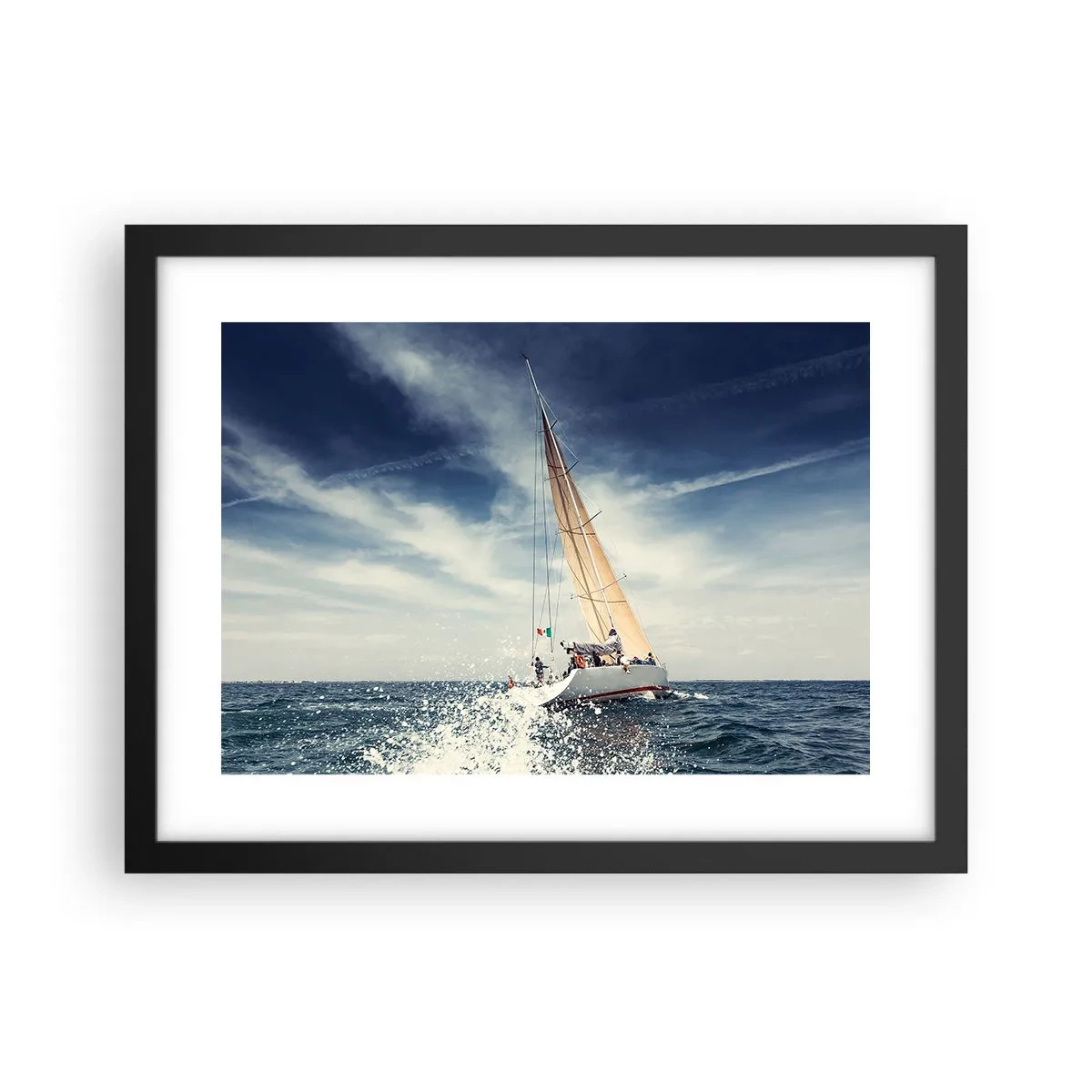 Poszter fehér keretben - Nem érnek utol! - 40x30 cm