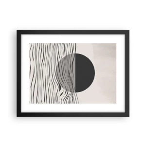 Poszter fehér keretben - A feles kompozíciója - 40x30 cm