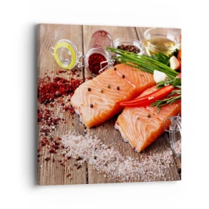 Vászonkép - Norvég kaland a konyhában - 40x40 cm