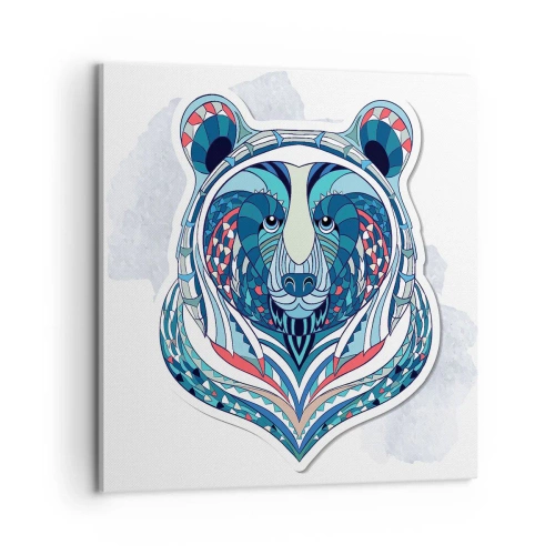 Vászonkép - Eviva Grenlandia! - 60x60 cm