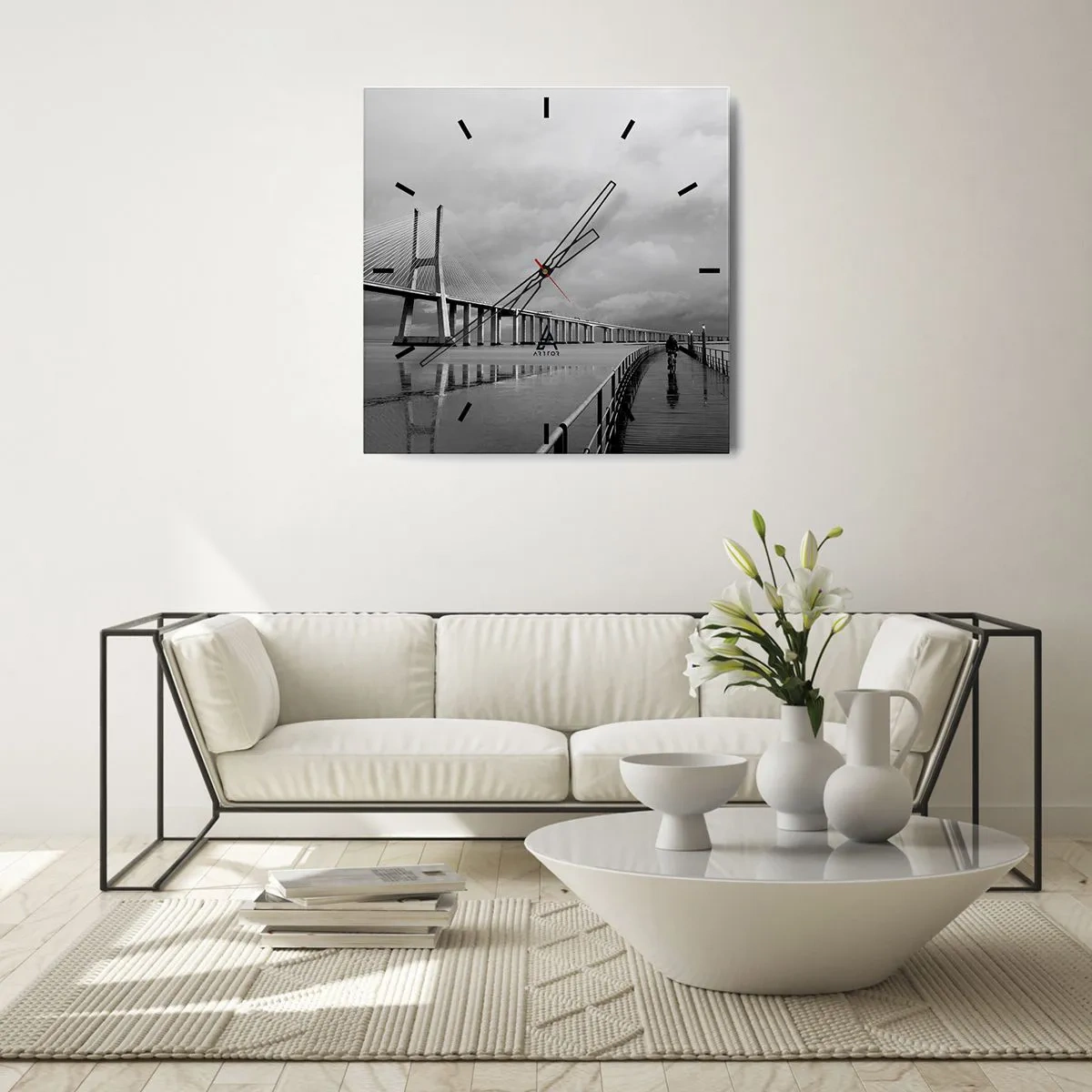 Falióra, Óra - Mindenkinek, ami neki jár - 40x40 cm