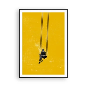 Poszter fehér keretben - Egy nap, mint a többi - 70x100 cm