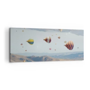 Vászonkép - Itt minden lehetséges - 120x50 cm