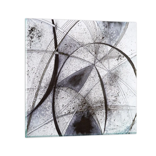 Üveg kép - Futurisztikus fantázia - 30x30 cm